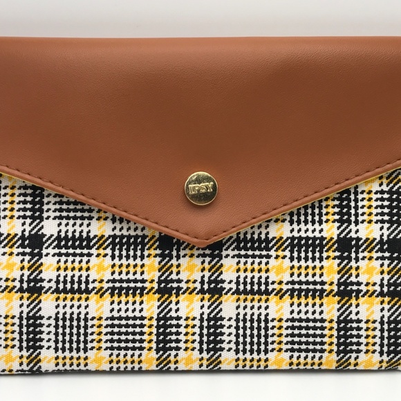 Ipsy September 2021 Glam Bag Plaid Yellow - Picture 7 of 8